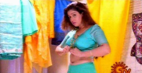 NAGMA stills in blouse from Premikudu movie