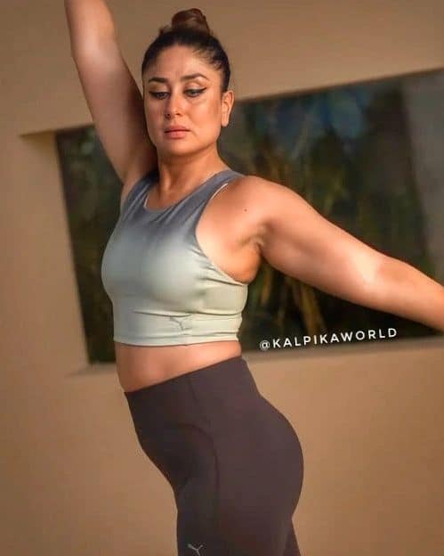 Kareena Kapoor workout stills