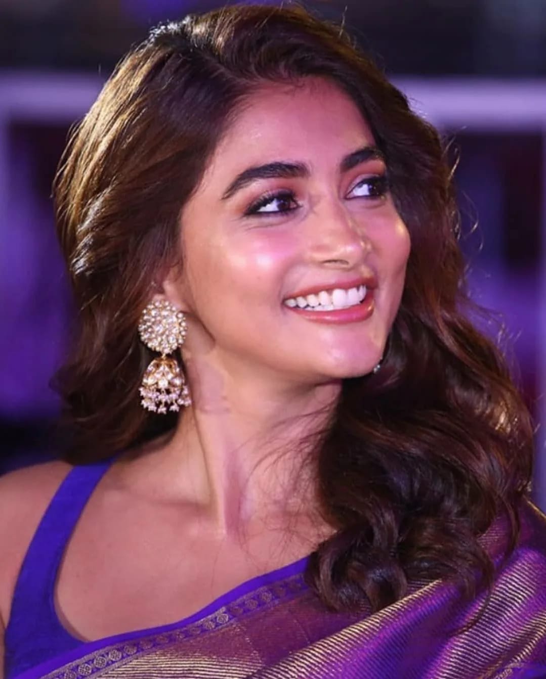 Pooja Hegde stills during Radhe Shyam pre release event - Glam Actress