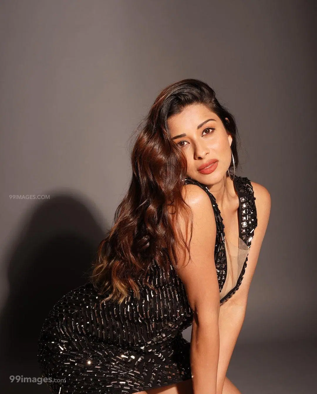 Nyra Banerjee steamy looks in black dress