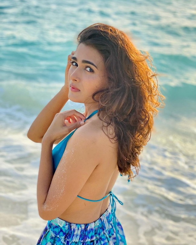 Shalini Pandey enjoying her vacation in Maldives