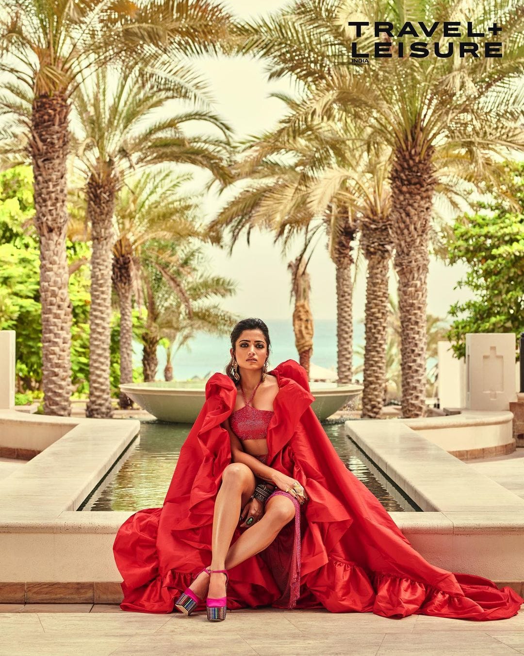 Rashmika Mandanna Hot Photoshoot For Travel Leisure Glam Actress Rashmika Mandanna Hot Photoshoot For Travel Leisure Glam Actress