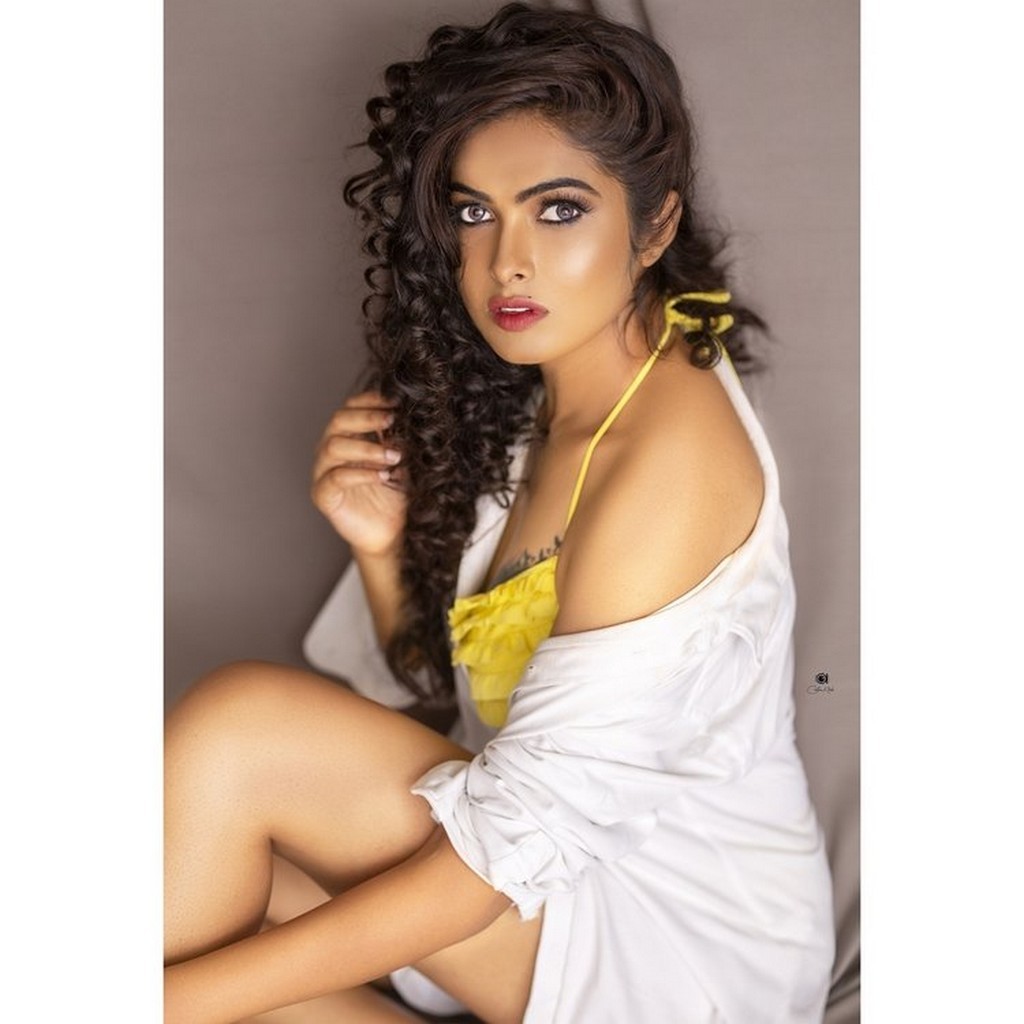 Attractive Appearance of Divi Vadthya in white
