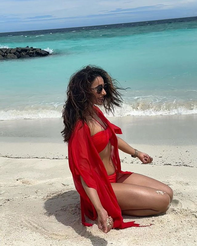 Rakul Preet Singh scorches up the heat with her bikini stills