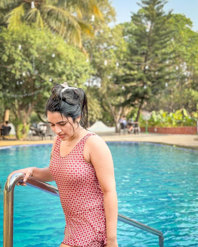 Sravanthi in swimsuit 4