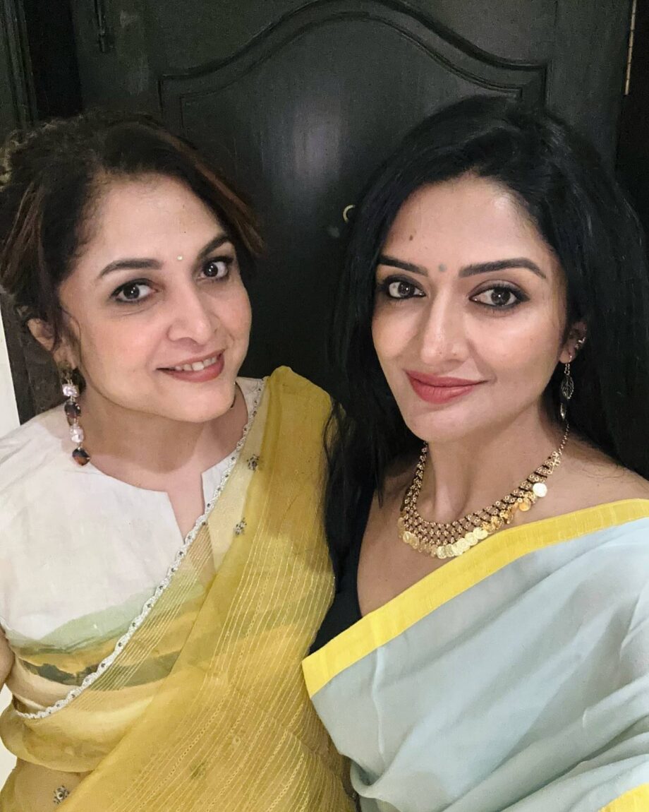 Ramya Krishna with Vimala Raman